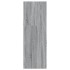 Armario botiquín madera ingeniería gris Sonoma 40x41x118
