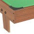 Mini mesa de billar marrón y verde 92x52x19
