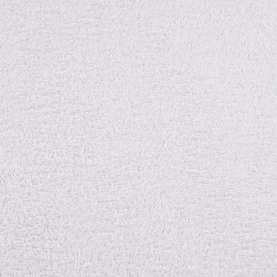 Toallas de ducha 25 uds 100% algodón blanco 70x140 cm 360
