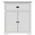 Mueble de entrada BODO blanco 80x35x90