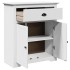 Mueble de entrada BODO blanco 80x35x90
