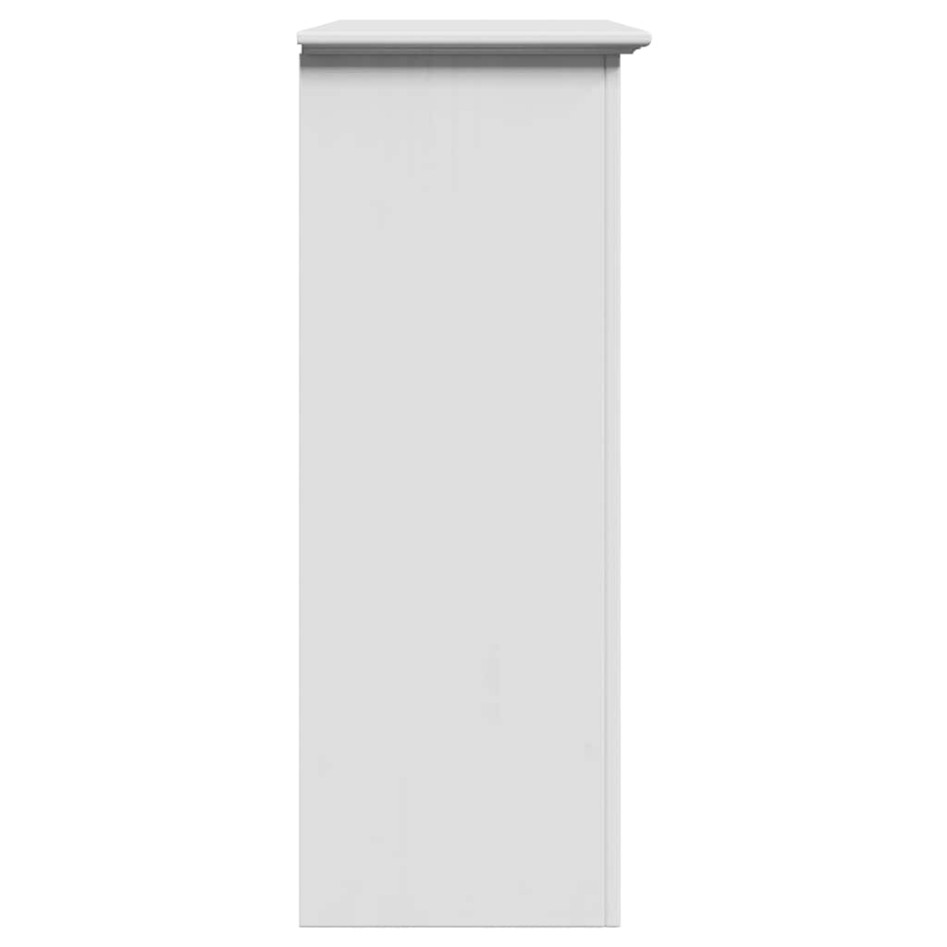 Mueble de entrada BODO blanco 80x35x90