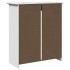 Mueble de entrada BODO blanco 80x35x90