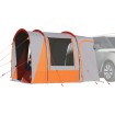 Tienda de campaña de coche 4 personas impermeable gris-naranja