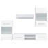 Muebles para TV 5 piezas con iluminación LED blanco
