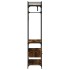 Armario cajones madera ingeniería roble ahumado 89x39x184,5