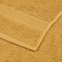 Toallas de sauna 10 uds 100% algodón oro 80x200 cm 360