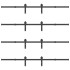 Kit de herrajes para puertas correderas acero negro 400