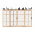 Kit de herrajes para puertas correderas acero negro 400