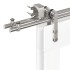 Kit de herrajes para puerta corredera 183 cm acero