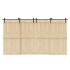 Kit de herrajes para puertas correderas acero negro 400