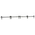 Kit de herrajes para puertas correderas acero negro 400