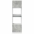 Armario de microondas contrachapada gris hormigón 60x57x207