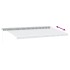 Toldo retráctil manual con luces LED antracita blanco