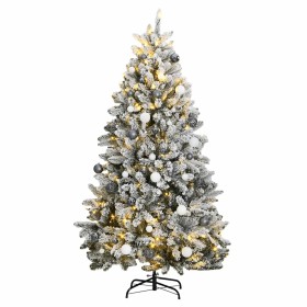 Árbol de Navidad artificial con bisagras 300 LED y bolas 300