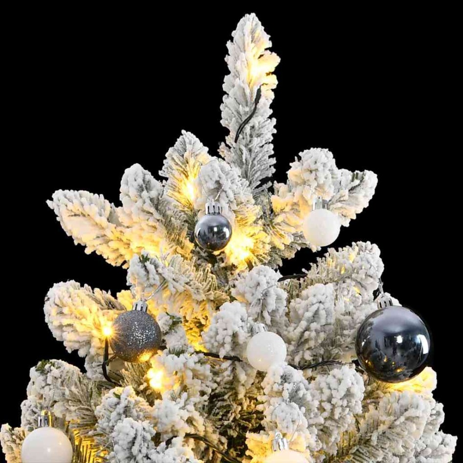 Árbol de Navidad artificial con bisagras 300 LED y bolas 300