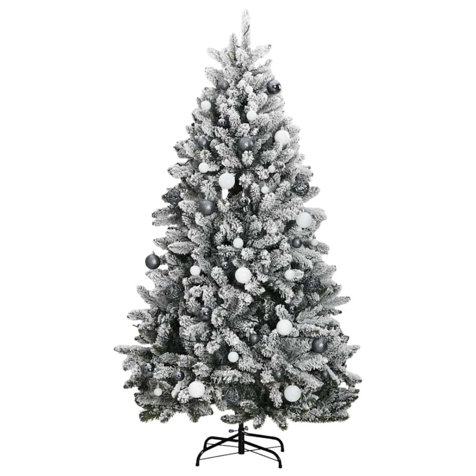 Árbol de Navidad artificial con bisagras 300 LED y bolas 300