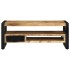 Mesa de centro de madera maciza de mango rugosa 90x50x36