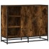 Aparador madera de ingeniería roble ahumado 92x35x76
