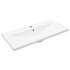Set muebles de baño 2 piezas madera contrachapada gris