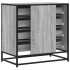 Cajonera de madera contrachapada gris sonoma 70x41x70