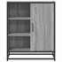 Aparador madera de ingeniería gris sonoma 62x35x76