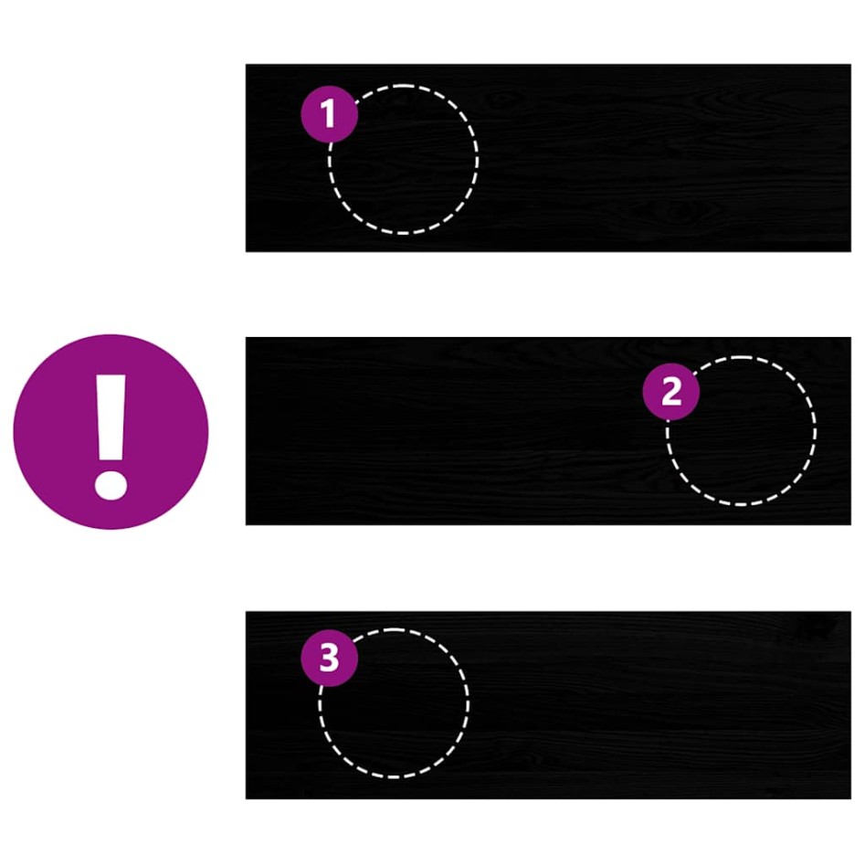 Peldaños de escalera 12 uds madera maciza roble marrón