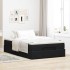Cama otomana con colchón 120x190 cm terciopelo