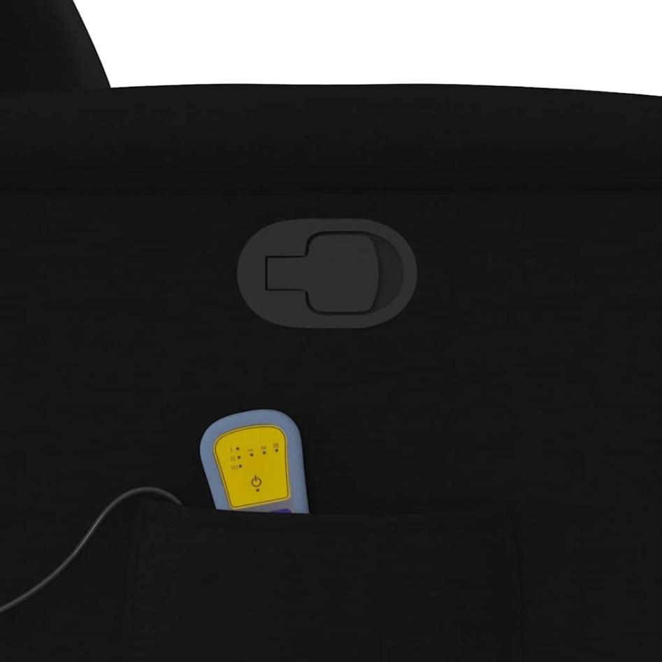 Sillón reclinable de masaje de tela