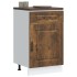 Mueble bajo de cocina Kalmar madera ingeniería de roble