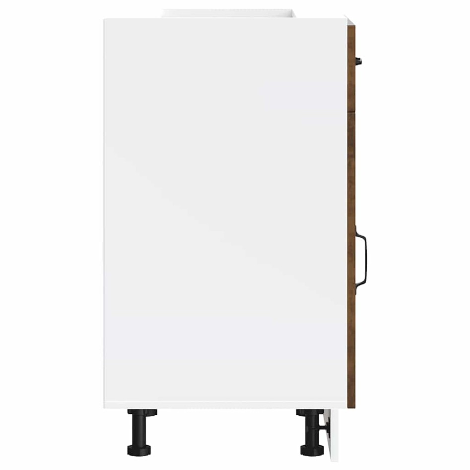 Mueble bajo de cocina Kalmar madera ingeniería de roble