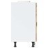 Mueble bajo de cocina Kalmar de madera antigua de