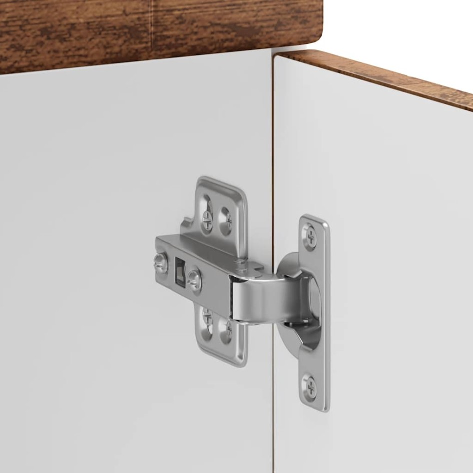 Mueble bajo de cocina Kalmar de madera antigua de