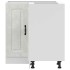 Mueble bajo esquinero de cocina Kalmar gris