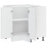 Mueble bajo esquinero de cocina Kalmar gris