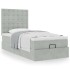 Estructura cama otomana colchones gris claro