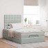 Estructura cama otomana colchones gris claro