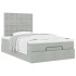 Estructura cama otomana colchones gris claro