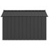 Caseta para perros con techo acero galvanizado 113x153x101