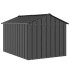 Caseta para perros con techo acero galvanizado 113x153x101
