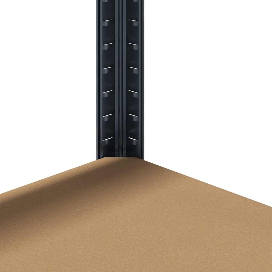 Estantes resistentes 5capas 2uds madera contrachapada