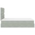 Estructura cama otomana colchones gris claro