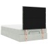 Estructura cama otomana colchones gris claro