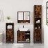 Set de muebles baño 2 pzas madera contrachapada roble
