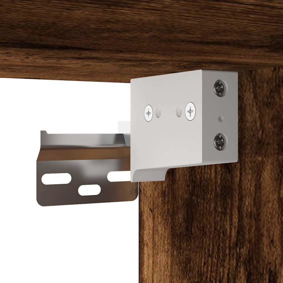 Set de muebles baño 2 pzas madera contrachapada roble