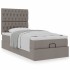 Cama otomana con colchón topo 90x200 cm