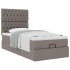 Cama otomana con colchón topo 90x200 cm