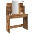 Tocador con espejo envejecida 96x39x142