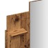Tocador con espejo envejecida 96x39x142