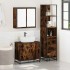 Set de muebles baño 3 pzas madera contrachapada roble